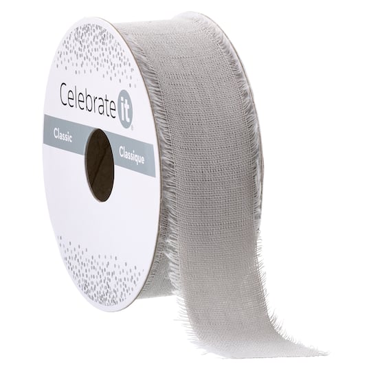 1" x 3yd. Unfinished Edge Ribbon by Celebrate It™ Classic